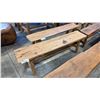 Image 1 : RECLAIMED TEAK BENCH 61"W