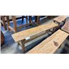 Image 1 : RECLAIMED TEAK BENCH 60"W