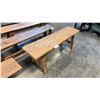Image 1 : RECLAIMED TEAK BENCH 55"W