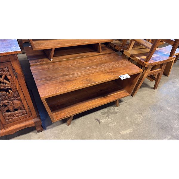 EXOTIC TEAK 39" X 18" COFFEE TABLE