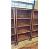 Image 1 : EXOTIC WOOD 70" X 32" BOOKCASE