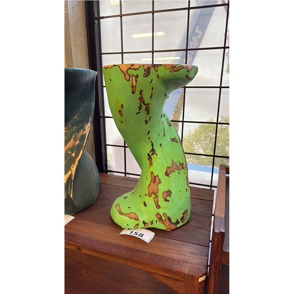 EXOTIC WOOD HAND SANDED 20" TALL ACCENT TABLE