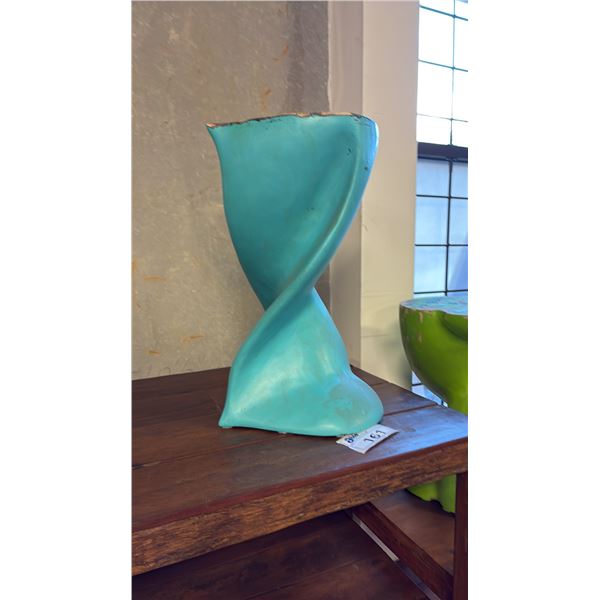 EXOTIC WOOD HAND SANDED 20" TALL ACCENT TABLE