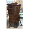 Image 1 : EXOTIC SUAR WOOD DRESSER 32" X 16" X 61"