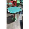 Image 1 : BLUE HAND FINISHED SQUARE BISTRO TABLE 22" X 22"
