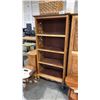 Image 1 : EXOTIC SUAR WOOD BOOKCASE 32 X 70"H