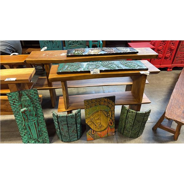 7 ASIAN THEMED WALL HANGINGS