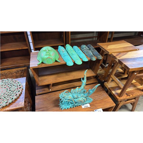 ASIAN THEMED DECO PIECES