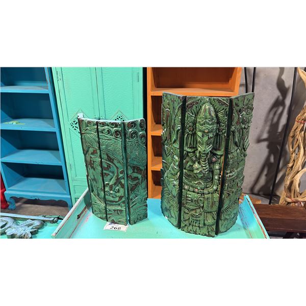 8 ASIAN THEMED DECOR PIECES