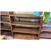 Image 1 : EXOTIC SUAR WOOD 4 TIER BOOKSHELF 60" X 57"