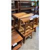 Image 1 : 4 EXOTIC WOOD STOOL STYLE 1