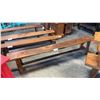 Image 1 : RECLAIMED TEAK BENCH 86"