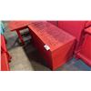 Image 1 : RED EXOTIC WOOD HOPE CHEST 39 X 17"
