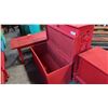 Image 2 : RED EXOTIC WOOD HOPE CHEST 39 X 17"