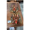 Image 1 : 2 ASIAN THEME MASKS