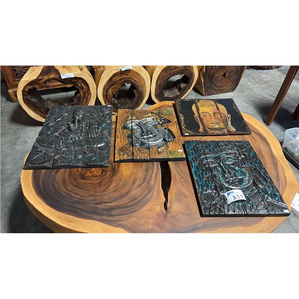 ASSORTED WALL HANGINGS