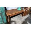 Image 1 : TEAK HALLWAY TABLE 67 X 20 X 31"