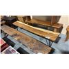 Image 1 : LIVE EDGE BENCH 78"W
