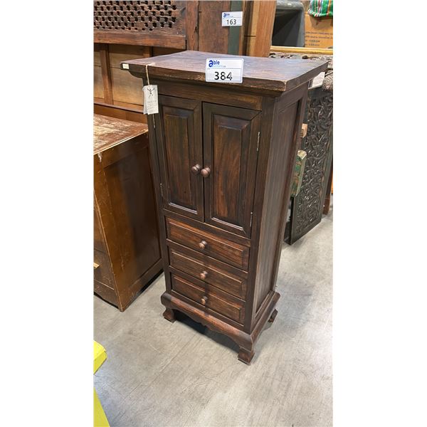 SUAR WOOD CABINET 20 X 44"