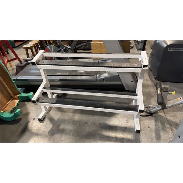 NORTHERN LIGHTS FITNESS 2-TIER DUMBBELL RACK