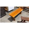 Image 1 : LIVE EDGE 47"W BENCH