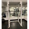 Image 1 : LEGEND FITNESS WHITE COMMERCIAL GYM SQUAT RACK *DISASSEMBLED FOR TRANSPORT*