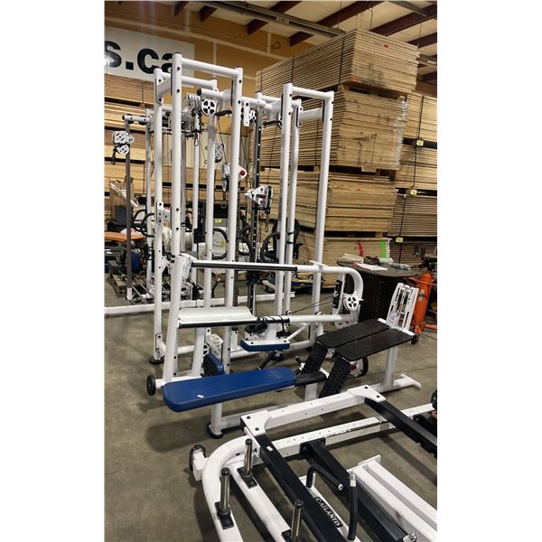 ATLANTIS P-246 / 247 / MS-2 COMMERCIAL GYM CABLE MULTI STATION WITH CHIN-UP BAR