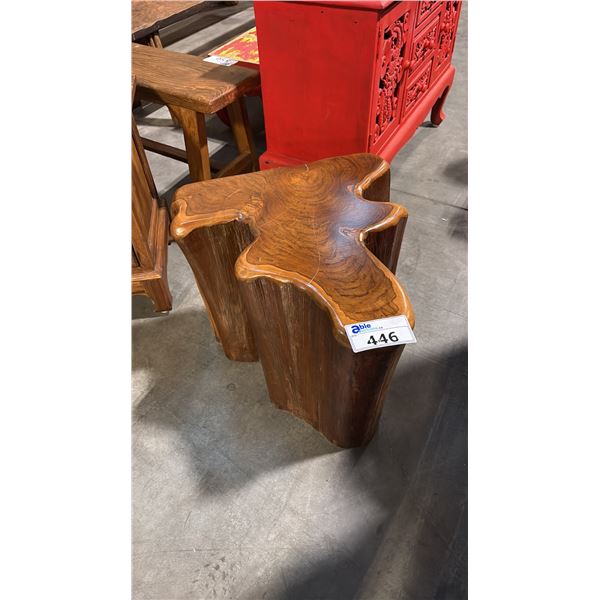 20" INCH WIDE REDWOOD STUMP