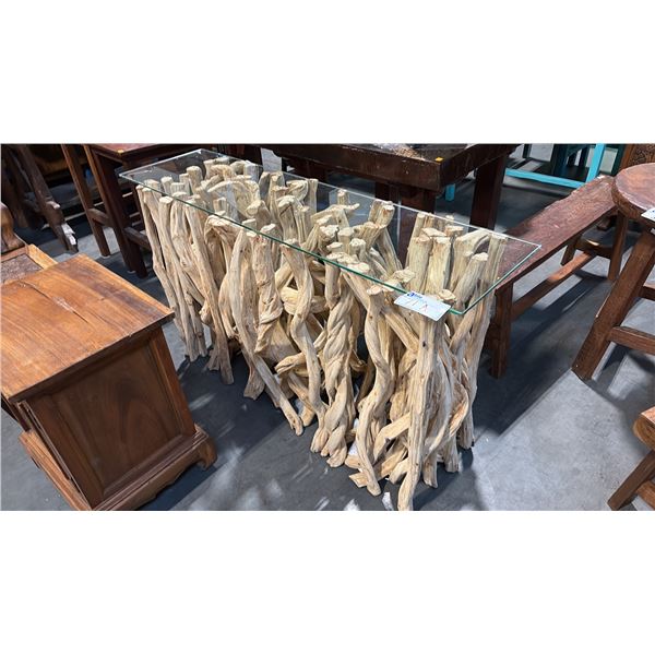 LIANA VINEWOOD CONSOLE TABLE 54"W