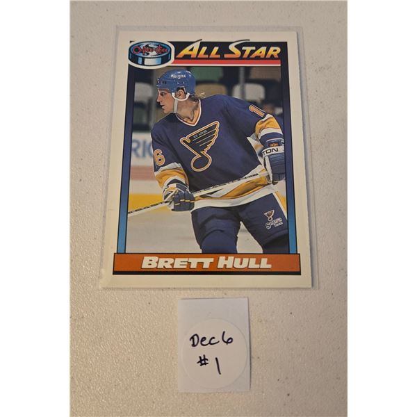 Brett Hull All Star Hockey Card