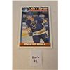 Image 1 : Brett Hull All Star Hockey Card