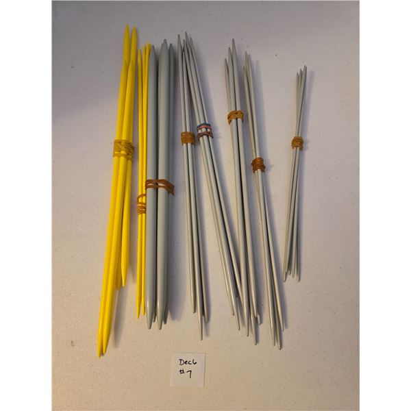 Assorted Knitting Needle Sets