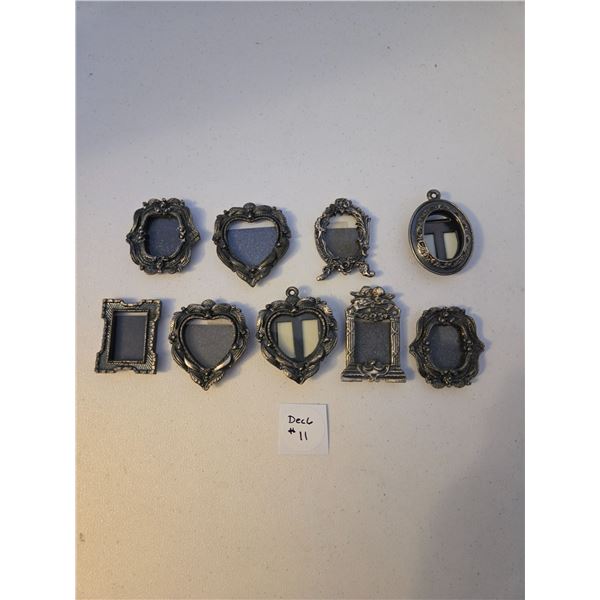 Vintage Mini Magnetic Picture Frames
