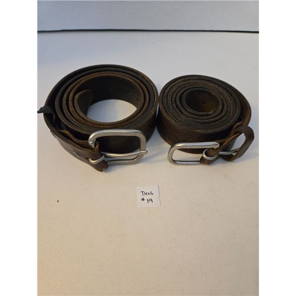 Vintage Leather Belts
