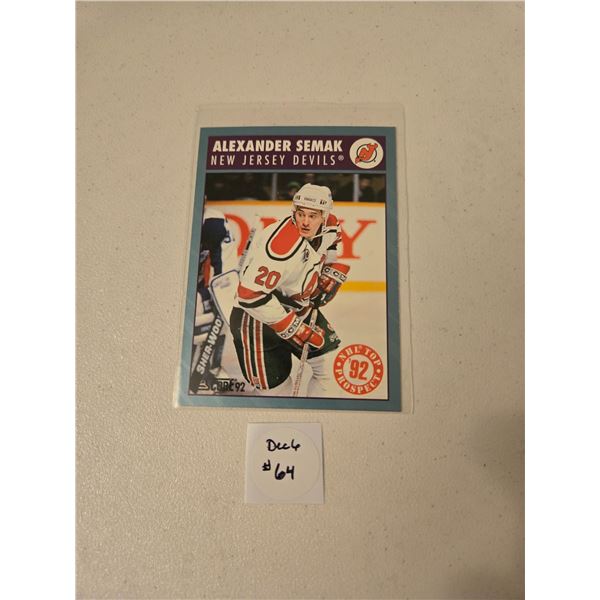 Alexander Semak Prospect Card