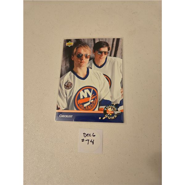 Young Guns Checklist