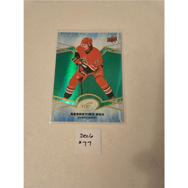 Sebastian Aho Hockey Card