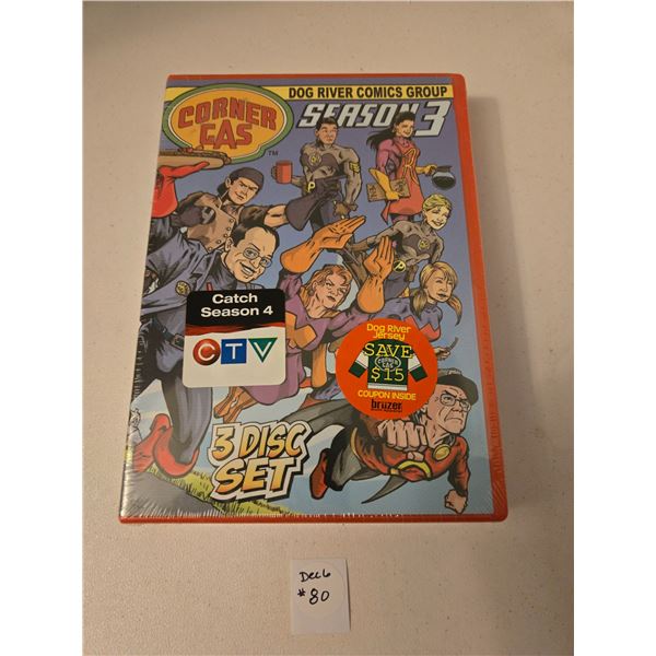 Corner Gas Season 3 DVD Set - Never Opened