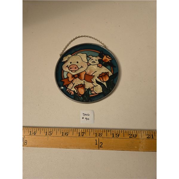 Little Piggy Suncatcher