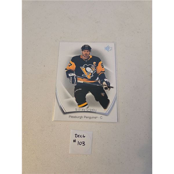 Sidney Crosby Hockey Card