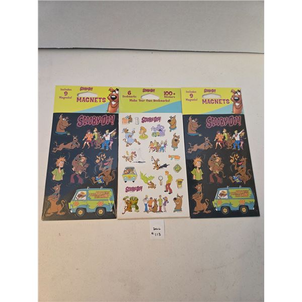 Scooby-Doo Magnets and Stickers