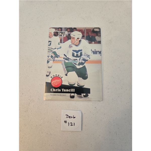 Chris Tancill Rookie Card