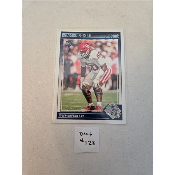 Tyler Guyton Rookie Card