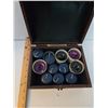Image 2 : Wooden Box filled with Candles