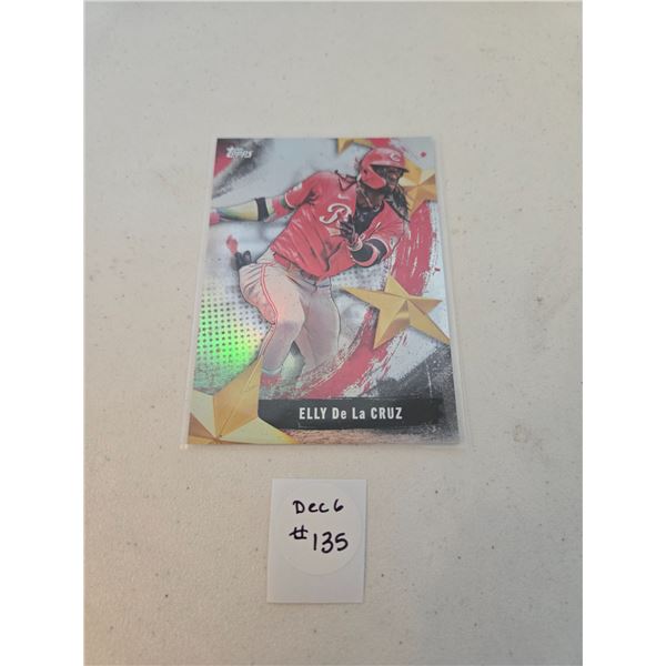 Elly De La Cruz Baseball Card