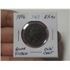 Image 1 : 1896 Queen Victoria Large Cent.