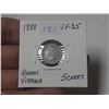 Image 1 : 1888 Queen Victoria 5 Cents.