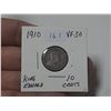 Image 1 : 1910 King Edward 10 Cents.