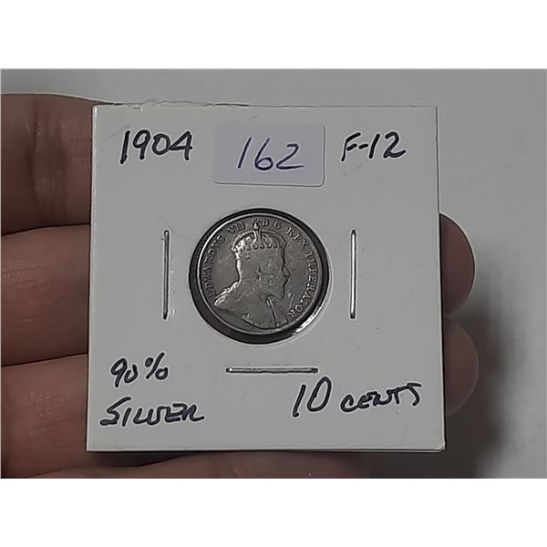 1904 King Edward 10 Cents.