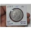 Image 1 : 1879-S 90% Silver Morgan Dollar.